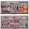 Teng Tools 1004 Piece 'Limited Edition' Black Roller Cabinet Workstation Tool Kit - TCMM1004NBK1 - alternate 5